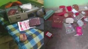 लोरमी ब्लॉक में फिल्मी स्टाइल में पूर्व प्रधान पाठक के घर नकाबपोशों ने दिया डकैती को अंजाम