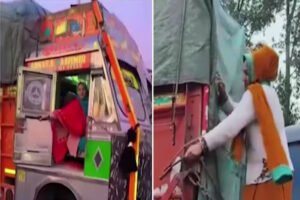 राबिया कश्मीर की पहली महिला ट्रक ड्राइवर बनीं… जज्बा, मेहनत और बुलंद इरादों से लिखी नई इबारत!
