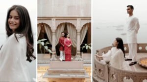 पूर्व मुख्यमंत्री  शिवराज के बड़े बेटे कार्तिकेय की शादी, मंगेतर अमानत संग बनारस में कराया प्री-वेडिंग शूट
