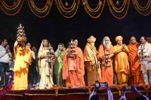 कौशल्या देवी साय ने राजिम कुंभ कल्प मेला की महानदी महाआरती