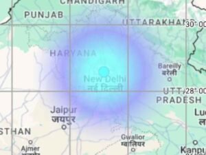 दिल्ली में एक बार फिर भूकंप का झटका, 7 दिन में 3 बार हिल चुकी NCR की धरती