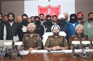 पटियाला पुलिस ने गैंगस्टर मनप्रीत सिंह उर्फ ​​मनी भिंडर के 5 साथी हथियारों सहित किया गिरफ्तार
