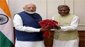 नेता प्रतिपक्ष बाबूलाल मरांडी ने प्रधानमंत्री नरेंद्र मोदी से की मुलाकात