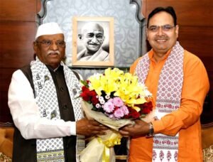राज्यपाल बागडे से मुख्यमंत्री श्री शर्मा ने की मुलाकात, राज्य के विकास से जुड़े मुद्दों पर की चर्चा