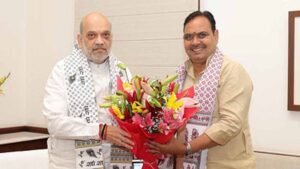 मुख्यमंत्री भजनलाल ने दिल्ली में गृहमंत्री समेत कई नेताओं से की मुलाकात