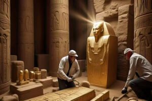 मुस्लिम देश मिस्र के मंदिर की खुदाई में मिला 2600 साल पुराना रहस्यमय खजाना, सोने की चमक देख सब हैरान, देवताओं की मूर्तियां भी मिलीं