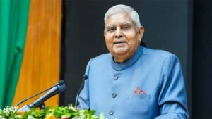उपराष्ट्रपति जगदीप धनखड़ का भारतीय कॉर्पोरेट्स से आग्रह,  विशेष शैक्षणिक संस्थानों के निर्माण में करे निवेश