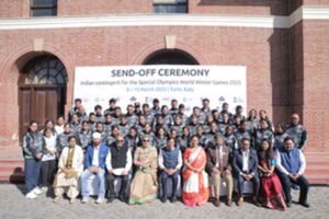ट्यूरिन में होने वाले स्पेशल ओलंपिक विश्व शीतकालीन खेलों में भारत ने अब तक का सबसे बड़ा दल किया रवाना