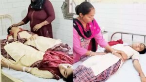 भोजन में छिपकली गिरने से 40 छात्राएं बीमार,  8 छात्राओं को श्रीकृष्ण मेडिकल कॉलेज अस्पताल किया गया रेफर