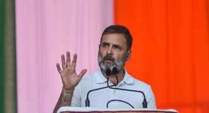 राहुल गांधी ने गुजरात में वर्कर्स डायलॉग कार्यक्रम को किया संबोधित, कहा-भाजपा से मिले हुए हैं कांग्रेस के नेता