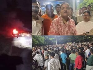 बोकारो में 30 घंटे बाद खुला स्टील प्लांट गेट, कांग्रेस विधायक श्वेता सिंह गिरफ्तार