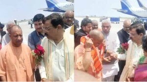 कानपुर पहुंचे  मुख्यमंत्री योगी प्रधानमंत्री के प्रस्तावित कार्यक्रम की तैयारियों का लिया जायजा