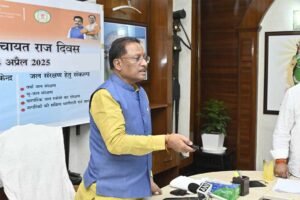 मुख्यमंत्री  साय ने राष्ट्रीय पंचायती राज दिवस के अवसर पर किया ‘अटल डिजिटल सुविधा केंद्र’ का वर्चुअल शुभारंभ