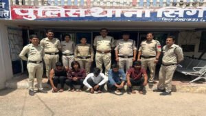 नीमच में 3 जैन मुनियों पर लाठी-डंडे से  हमला, हनुमान मंदिर में रुके थे, घटना के विरोध में शहर बंद, राजस्थान के 6 आरोपी गिरफ्तार