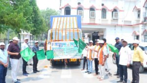 उत्तर बस्तर कांकेर : विधायक नेताम ने वाटरशेड यात्रा रथ को हरी झंडी दिखाकर किया रवाना