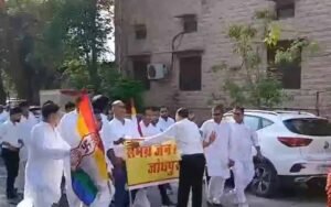 जैन साधुओं पर हमले से नाराज जैन समाज ने जोधपुर में निकाला मौन जुलूस