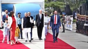 अमेरिकी उपराष्ट्रपति जेडी वेंस आज रात जयपुर पहुंचेंगे