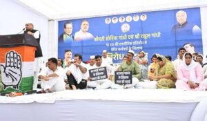 जयपुर में लोकतांत्रिक दृश्य देखने को मिला, ED दफ्तर के बाहर कांग्रेस का हल्लाबोल,  ‘हो रही है लोकतंत्र की हत्या’