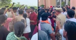 सहारनपुर में एक नर्सिंग कॉलेज में हंगामा, छात्र-छात्राओं को तिलक मिटाने, कलावा खोलने और दाढ़ी काटने