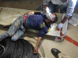 भोपाल रेलवे स्टेशन पर हुई आपात स्थिति में रेलकर्मियों की त्वरित कार्रवाई से बची एक जान