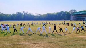 ग्रीष्मकालीन खेल प्रशिक्षण शिविर में विभिन्न खेल गतिविधियों में जुनियर एवं सीनियर वर्ग के खिलाड़ी ले रहे हैं भाग