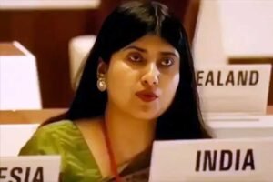 IFS अनुपमा सिंह ने WHO में उधेड़ दी पाकिस्तान की बखिया