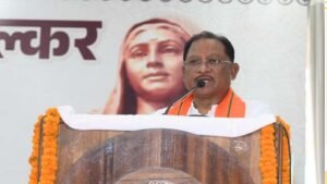 रानी अहिल्याबाई होल्कर का शासन प्रजा कल्याण, राष्ट्र निर्माण और न्याय का स्वर्ण युग – मुख्यमंत्री श्री विष्णु देव साय