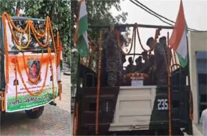 कैथल जिले का बेटा गुरमीत देश की सेवा करते हुए जम्मू-कश्मीर में शहीद, पैतृक गांव पहुंची पार्थिव देह