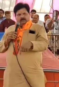 लहार से भाजपा विधायक अंबरीश शर्मा का विवादित बयान, ‘अगर मैं दहाड़ा तो तुम्हारी पेशाब छूट जाएगी’