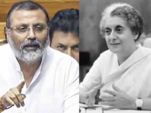 बीजेपी सांसद ने इंदिरा गांधी के बहाने कांग्रेस पार्टी पर बड़ा हमला बोला, भारत की जमीन को पाक के हवाले कर दिया