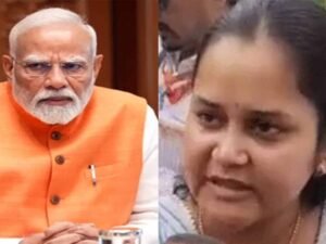 पीएम मोदी कानपुर पहुंचते ही शुभम द्विवेदी के परिवार से मिले, पत्नी ऐशन्या रो पड़ी, पीएम ने ढांढस बंधाया