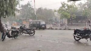 राजस्थान में जोरदार बारिश, 10 जिलों में भारी वर्षा का अलर्ट