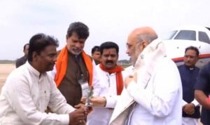 छत्तीसगढ़ के दो दिवसीय दौरे पर केंद्रीय गृहमंत्री शाह, आज नारायणपुर में जवानों के साथ करेंगे संवाद