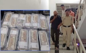 जबलपुर पुलिस ने नकली नोट सप्लाई करने वाले गिरोह का पर्दाफाश किया,15 लाख रुपए के नकली नोट किए बरामद, दो गिरफ्तार