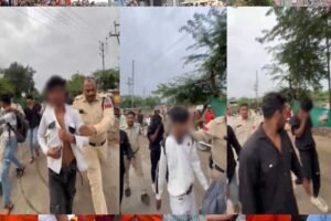 हिंदूवादी संगठन के कार्यकर्ताओं ने तीन युवकों को पकड़ा, दो नाबालिग हिंदू लड़कियों के साथ छेड़छाड़ कर रहे थे