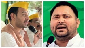 तेजस्वी को तेज प्रताप की ललकार: बोले– अब अर्जुन-कृष्ण की तर्ज पर होगा फैसला