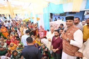 मंत्री सारंग ने किया विभिन्न विकास कार्यों का भूमि-पूजन