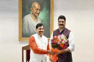 मुख्यमंत्री डॉ. यादव के विदेश यात्रा से लौटने पर खाद्य मंत्री राजपूत ने दी शुभकामनाएं