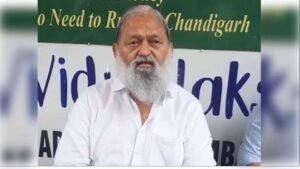 गुरुग्राम जलभराव हादसे पर अनिल विज का शोक व्यक्त, कहा– बेहद दुखद घटना