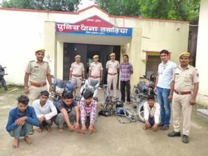 लसाड़िया पुलिस की कार्रवाई: बाइक चोर गिरोह का भंडाफोड़, नाबालिग निकला मास्टर माइंड
