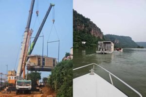 करमचट डैम में पहली बार शुरू हुई ‘हाउसबोट’ सुविधा