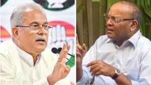 3 बच्चे वाले बयान पर संग्राम: भूपेश बघेल का तीखा वार, MLA चंद्राकर का पलटवार