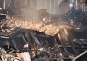 पटना के सोलर हाउस गोदाम में भीषण आग, 8 फायर ब्रिगेड गाड़ियां जुटीं