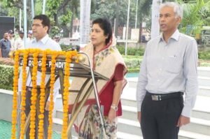 मंत्रालय में हुआ राष्ट्र-गीत “वंदे-मातरम” एवं राष्ट्र-गान का सामूहिक गायन