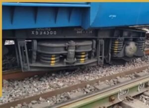 रायपुर: उरकुरा-आरएसडी लाइन पर मालगाड़ी पटरी से उतरी, रेलवे अधिकारियों ने संभाला मोर्चा