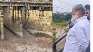 हरियाणा में बाढ़ का अलर्ट: अंबाला में मंत्री विज पहुंचे, यमुना के 18 गेट खोले गए