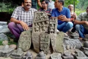 अनंतनाग में खुदाई के दौरान निकलीं ‘हिंदू मूर्तियां’, 2000 साल पुरानी होने का अनुमान