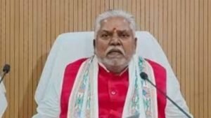 किसान सहकारी चौपाल एवं LED युक्त प्रचार वाहन का माननीय मंत्री, सहकारिता विभाग, डाॅ॰ प्रेम कुमार ने किया उद्घाटन