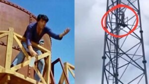 MP में ‘Veeru’ का टावर ड्रामा: शबाना से शादी न होने पर जान देने की धमकी, सरपंच-MLA जुटे समाधान के लिए