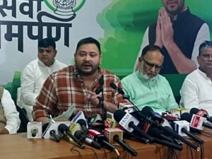 बिहार में वोटर सूची में गुजराती नाम पर तेजस्वी का भाजपा पर निशाना